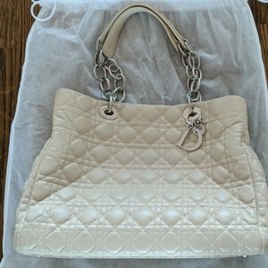 Dior cannage quilted shopper